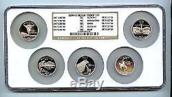 2007 S 5 Silver State Quarter NGC PF70 Graded UCAM Proof Coin 25 Cent Set P4