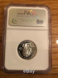 2007 S Proof SILVER Wyoming State Quarter NGC Graded PF 70 UC Rare Coin
