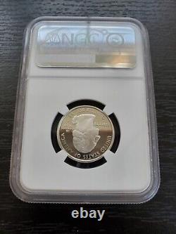 2007 S Silver 25C Wyoming State Quarter NGC PF 70 Ultra Cameo