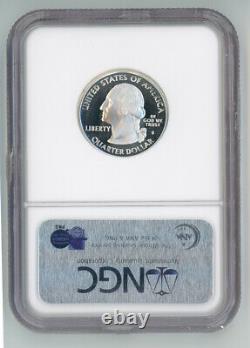 2007-S Silver Proof Wyoming 25C NGC PF70 UCAM State Quarter Ultra Cameo