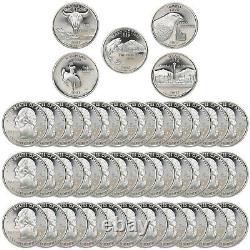 2007 S State Quarter Roll Gem Deep Cameo 90% Silver Proof 40 US Coins