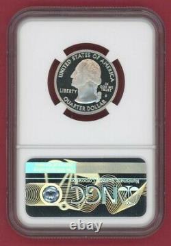 2007 S WYOMING State Quarter 25c Silver NGC PF 70 Ultra Cameo -145