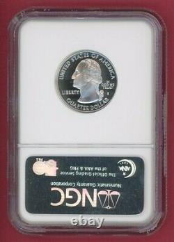 2007 WYOMING State Quarter 25c Silver NGC PF 70 Ultra Cameo -109