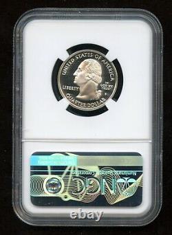 2007s Silver Proof Wyoming State Quarter Ngc Perfect Pf70 Ultra Cameo