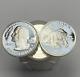 2008 S Proof MIX Silver State Quarters Full Roll $10 Face Value