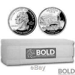 2008-S Silver Proof State Quarter Roll (40 Coins) ARIZONA