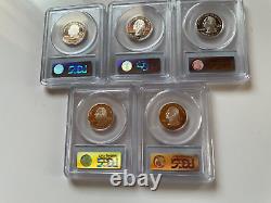 2008 S Silver State Quarter PCGS PR69 Graded Proof Coin 25 Cent Set