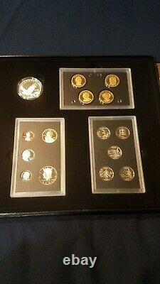 2008 US MINT AMERICAN LEGACY COLLECTION PROOF SET WithState quarters+$1Pres. Coin