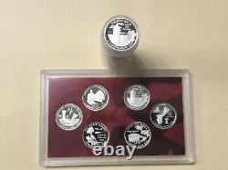 2009 S Silver Quarter Assorted Roll (40) Gem Proof Quarters From Mint Sets