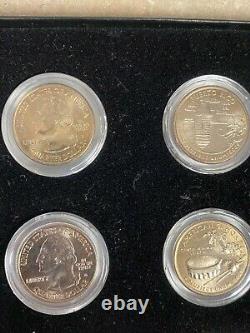 2009 State Quarter Proofs 12 Silver Coins Guam, Virgin Islands READ DESCRIPTION