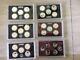 2009 To 2014 ATB US Mint Silver Quarters Proof Sets (6) with FREE BONUS
