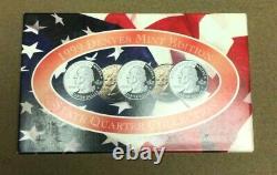 200 STATE QUARTERS-Complete 1999-2008 Coin Set-Gold Platinum Denver Philly Mint