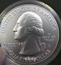 2010 America the Beautiful 5 ounce. 999 Silver Uncirculated Coin, Mint Box & COA