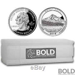 2010-S Silver Proof ATB Quarter Roll (40 Coins) MOUNT HOOD