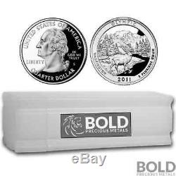 2011-S Silver Proof ATB Quarter Roll (40 Coins) OLYMPIC