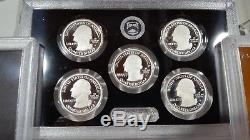 2012 U. S. Mint Silver Proof Set 90% United States Kennedy Roosevelt ATB Quarters