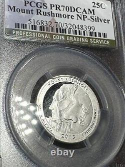 2013 S Silver National Parks Quarter Set PCGS PR70DCAM