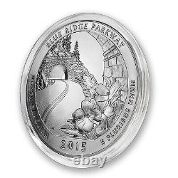 2015 5 oz Silver ATB Blue Ridge National Parkway, NC