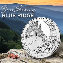 2015 5 oz Silver ATB Blue Ridge National Parkway, NC