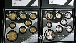 2016 United States Mint Limited Edition Silver Proof Set Priced per Set