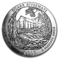2017 5 oz Silver ATB Ozark National Scenic Riverways, MO SKU #102387