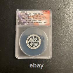 2019 S Silver National Parks Quarter ANCS PR70DCAM. 999 Silver 5-Coin Set