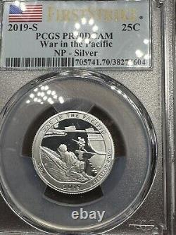 2019 S Silver Quarters Set 5 Coins PCGS PR70Dcam First Strike