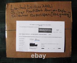 2021 Limited Edition Silver Proof Set-American Eagle Collection Unopened Box