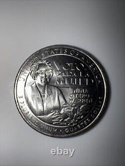 2022 D Voto Para La Mujer Quarter Extremely Rare