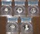 2023 S Limited Edition Silver Proof Quarter set PCGS Grade PR70 DCAM PF 5 coin