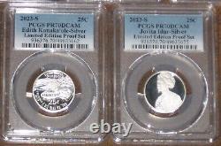 2023 S Limited Edition Silver Proof Quarter set PCGS Grade PR70 DCAM PF 5 coin