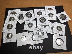 20- Washington 90% Silver Quarters-20 State Coins Series-032722-0060