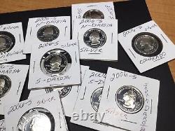 20- Washington 90% Silver Quarters-20 State Coins Series-032722-0060