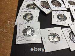 20- Washington 90% Silver Quarters-20 State Coins Series-032722-0060