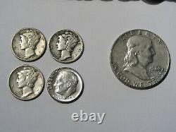$21.75 Face United States 90% Silver Coin Lot #020211