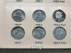 23 Washington Quarters 3 Silver Ww2 Toned Gold Red Blue 1941 1944 1953 & Paper