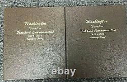 2 Dansco Albums 1999 2008 PDSS State Quarter Complete Set with SILVER PROOFS