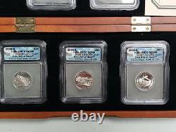 2 Sets (Silver & Non-Silver) 2006-S ICG PR70 DCAM First Day Issue Quarters PROOF