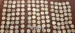 3 Rolls Washington Quarters $30 Face Value 90% Silver 40 Bulk Lot Collection