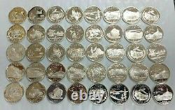 40 Coin Roll 90% Silver Statehood Quarters 40-Coin Roll Proof S Mint L290