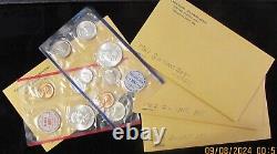 (4) US Silver Mint Sets 1960 thru 1963 P and D nice sets NO COAs