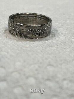 50 Silver State Quarter Coin Rings All 50 States 1999 To 2008 Silver Mint Sets