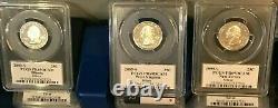 50 State Quarter SILVER sets from 1999 s 2008 s 50 coins PCGS PR69 DCAM PROOFS