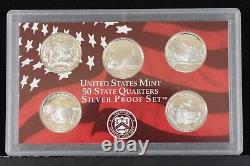 50 State Quarters Silver Proof Sets Lot Of 5 2004-2008 Set#2