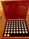 50 State Silver Quarter Collection in Wood Display Box 9 oz Silver