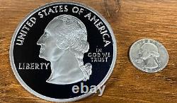 50 States Proof Quarter 4oz Pure Silver National Collector's Mint- Nebraska