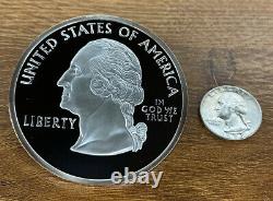 50 States Proof Quarter 4oz Pure Silver National Collector's Mint-Washington