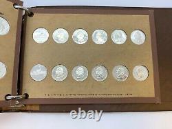 60 Coin 1999-08 90% Silver SH Proof Quarter Set In National Coin Album With Custom