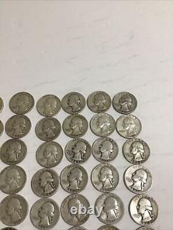 80 Washington Silver Quarters