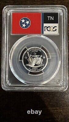 8 States 25c Pcgs Pr69dcam From 1999 To 2007 See Photos